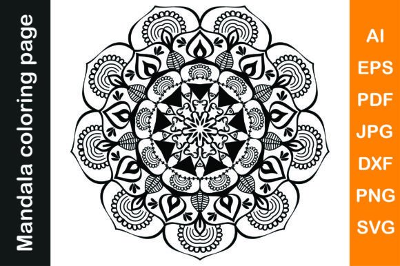 A Professional Designer's Review of Mandala Coloring Pages Vol 21 Graphics