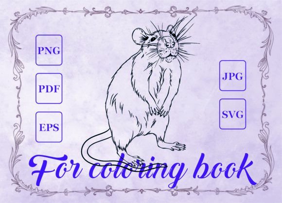 A Rat Design Asset for Crafters and Small Businesses