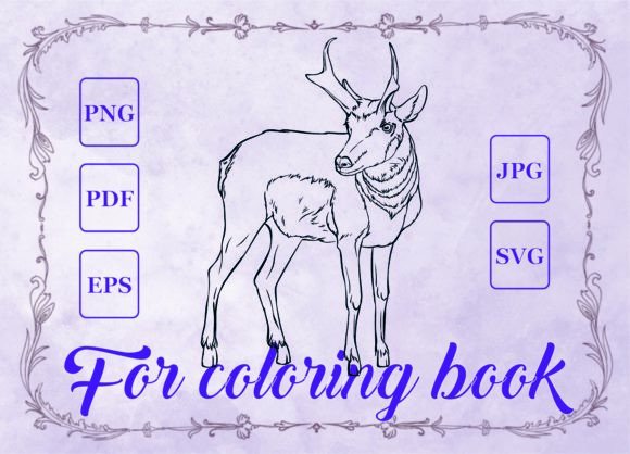 A Review of the Antelope Animals Graphics for Coloring Pages
