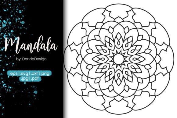 Mandala Coloring Book Vol.50: A Design Perspective for Embroiderers