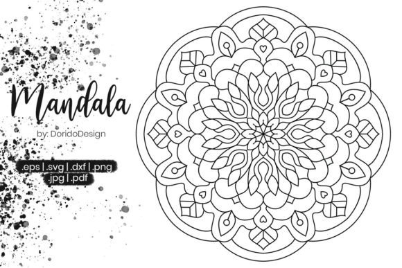 Mandala Coloring Page Vol.011: A Designer’s Review for Real Projects
