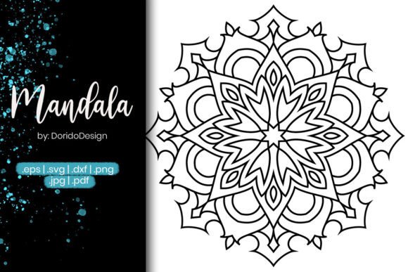Mandala Coloring Page Vol.63: A Graphic Designer's Brand Asset Review