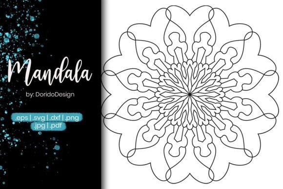 Mandala Coloring Page Vol.7 Graphics & Coloring Pages Amp