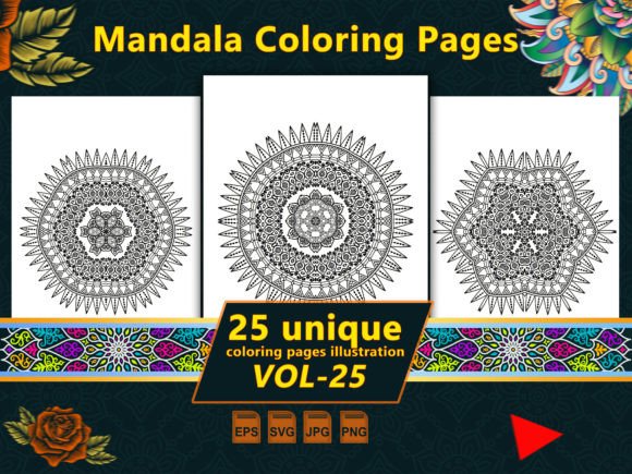 Mandala Coloring Pages: Graphics & Coloring Pages Amp Review