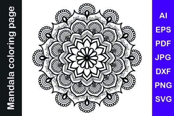 Mandala Coloring Pages Vol. 10: A Designer's Take
